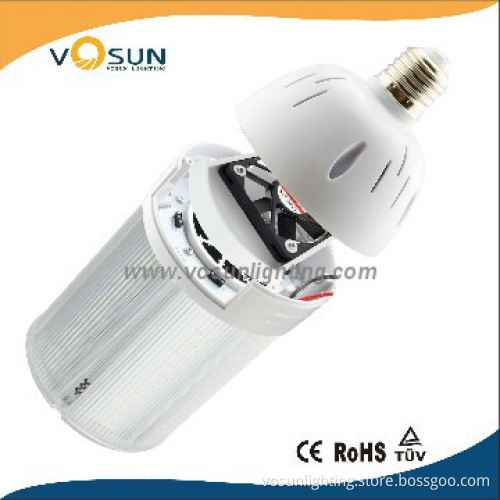 TUV e40 LED Mais Lampe 360 degree with fan for high bay high luminous
